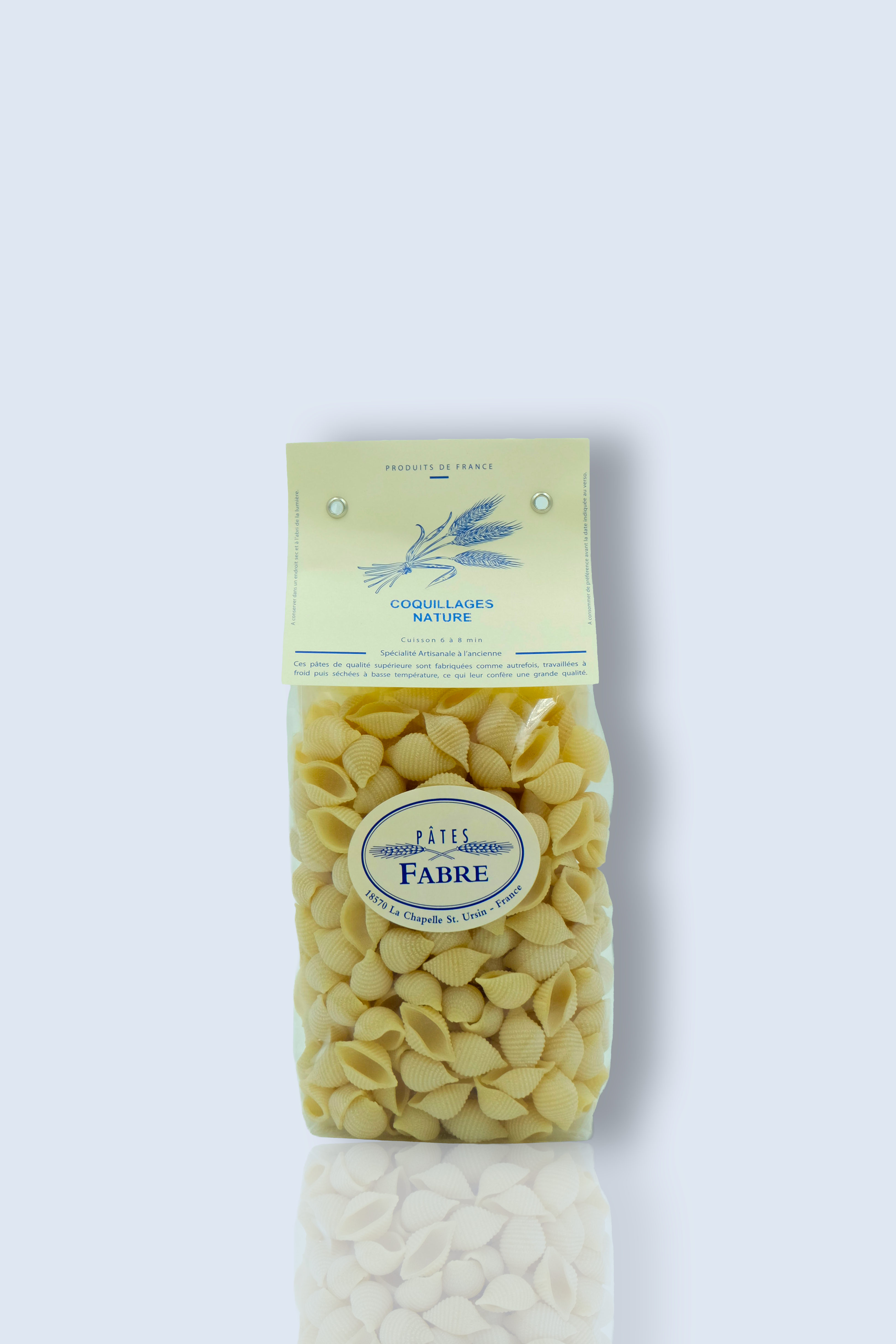 Pâtes - Coquillage Nature