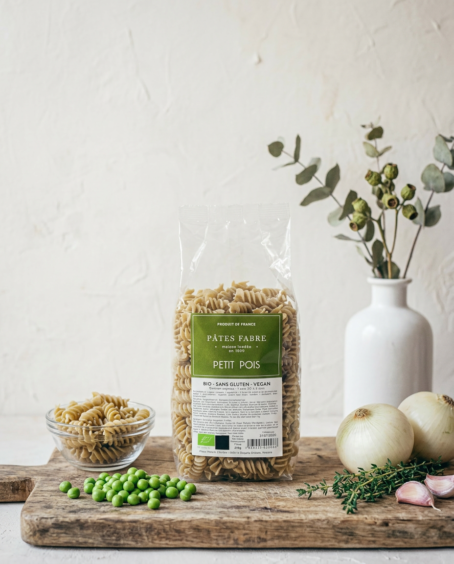 Pâtes BIO - Torsade 100% Petit Pois