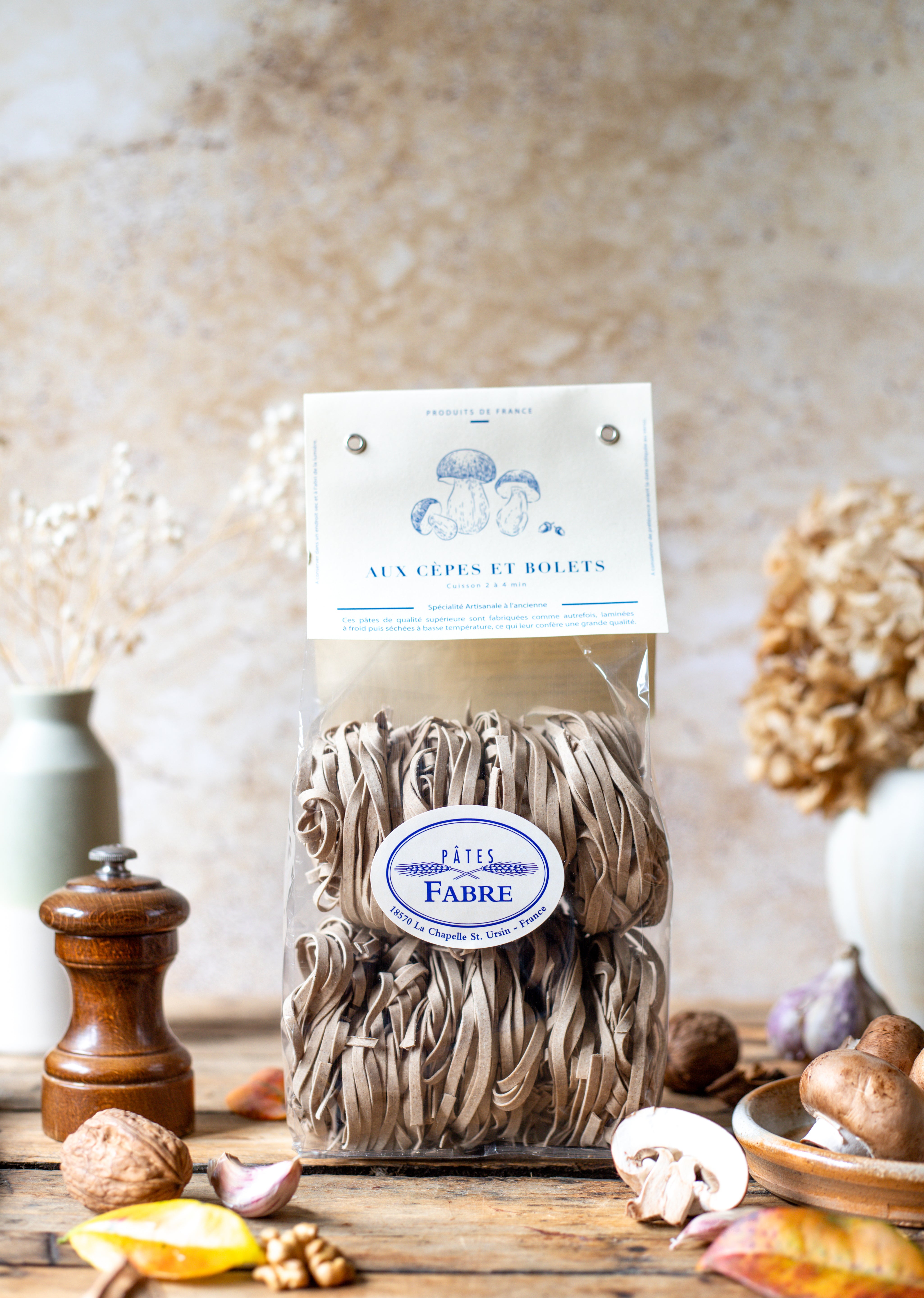 Pâtes - Tagliatelle Cèpes et Bolets