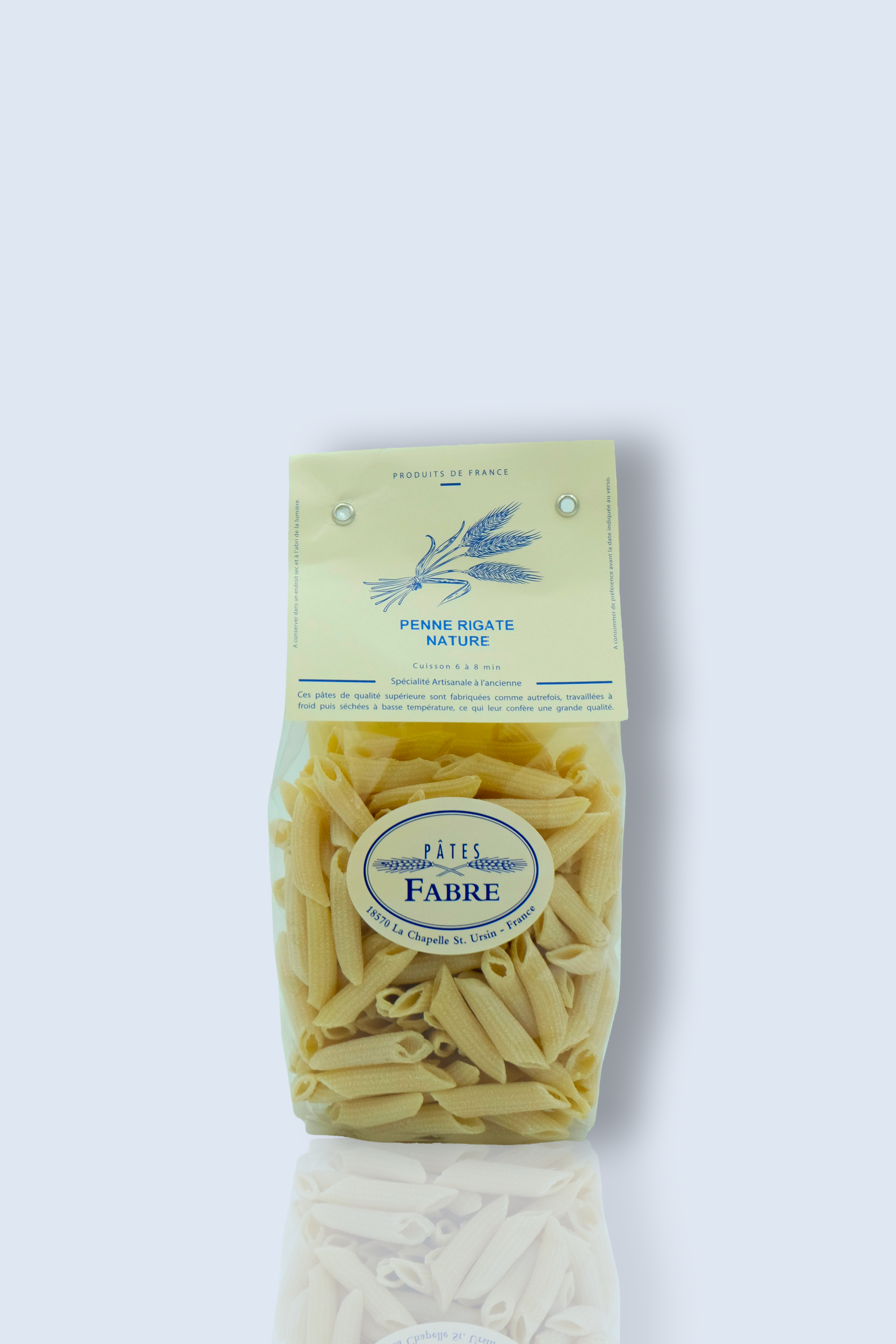 Pâtes - Penne Rigate Nature