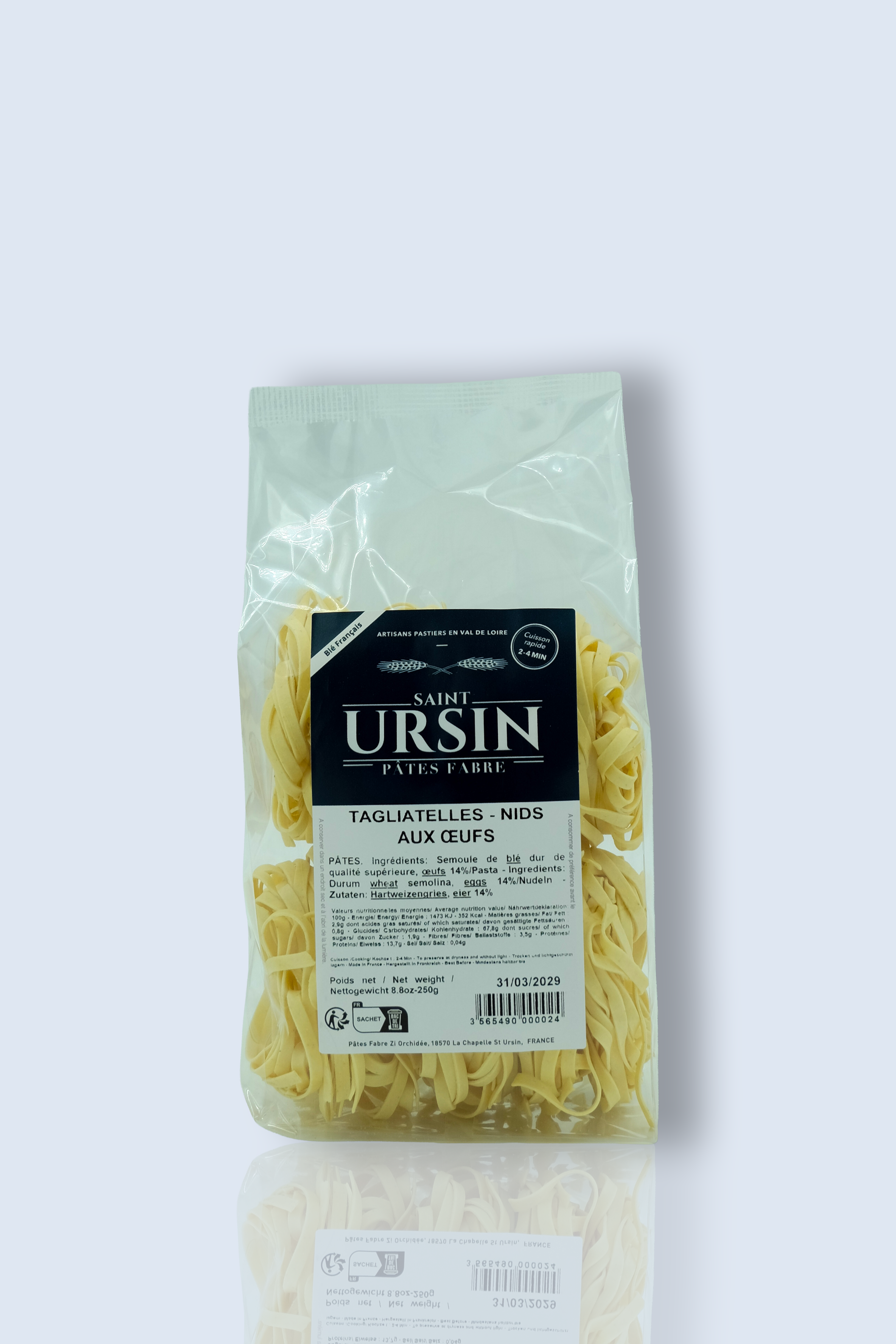 Pâtes - Tagliatelle Nids aux Œufs