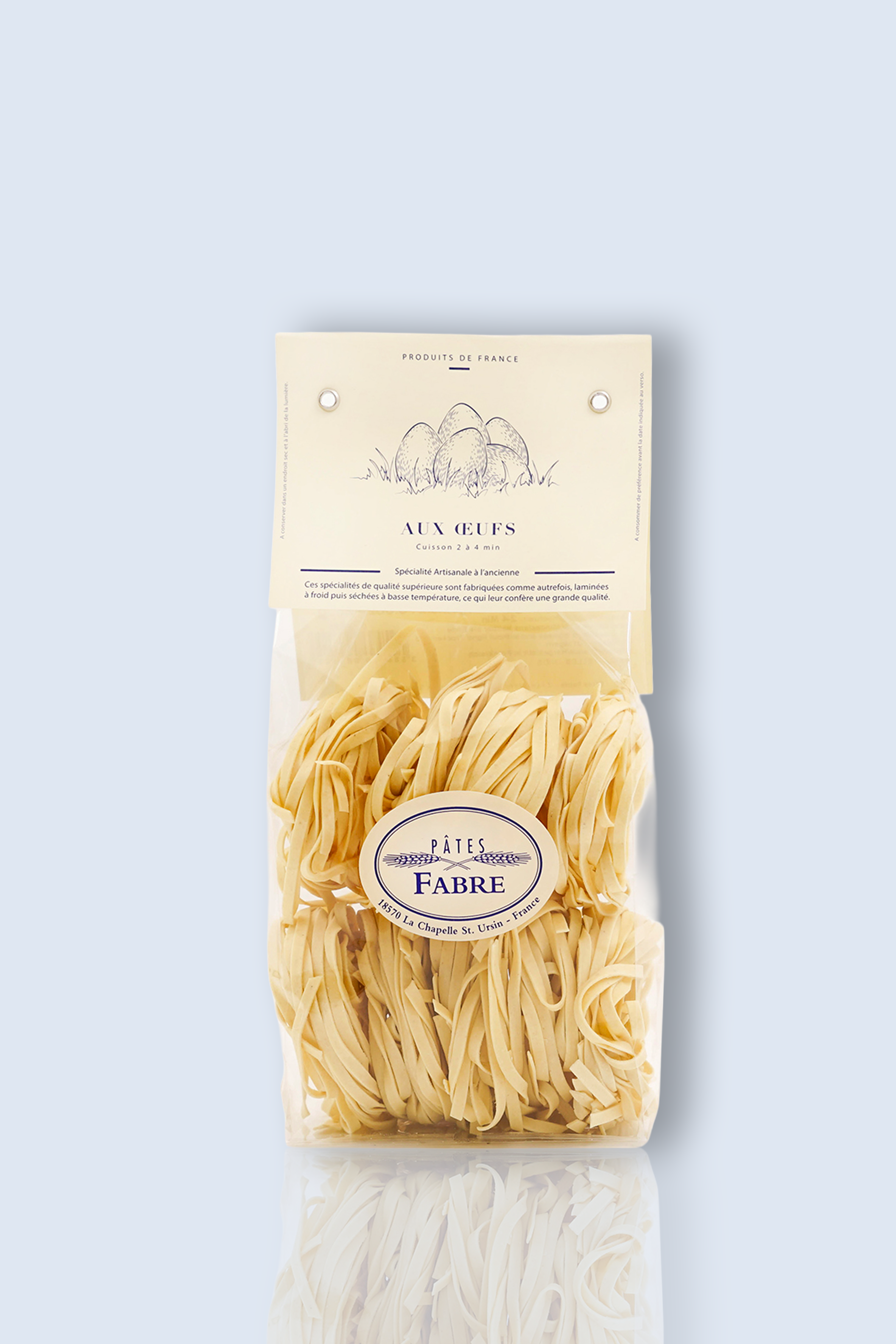 Pâtes - Tagliatelle Nids aux Œufs