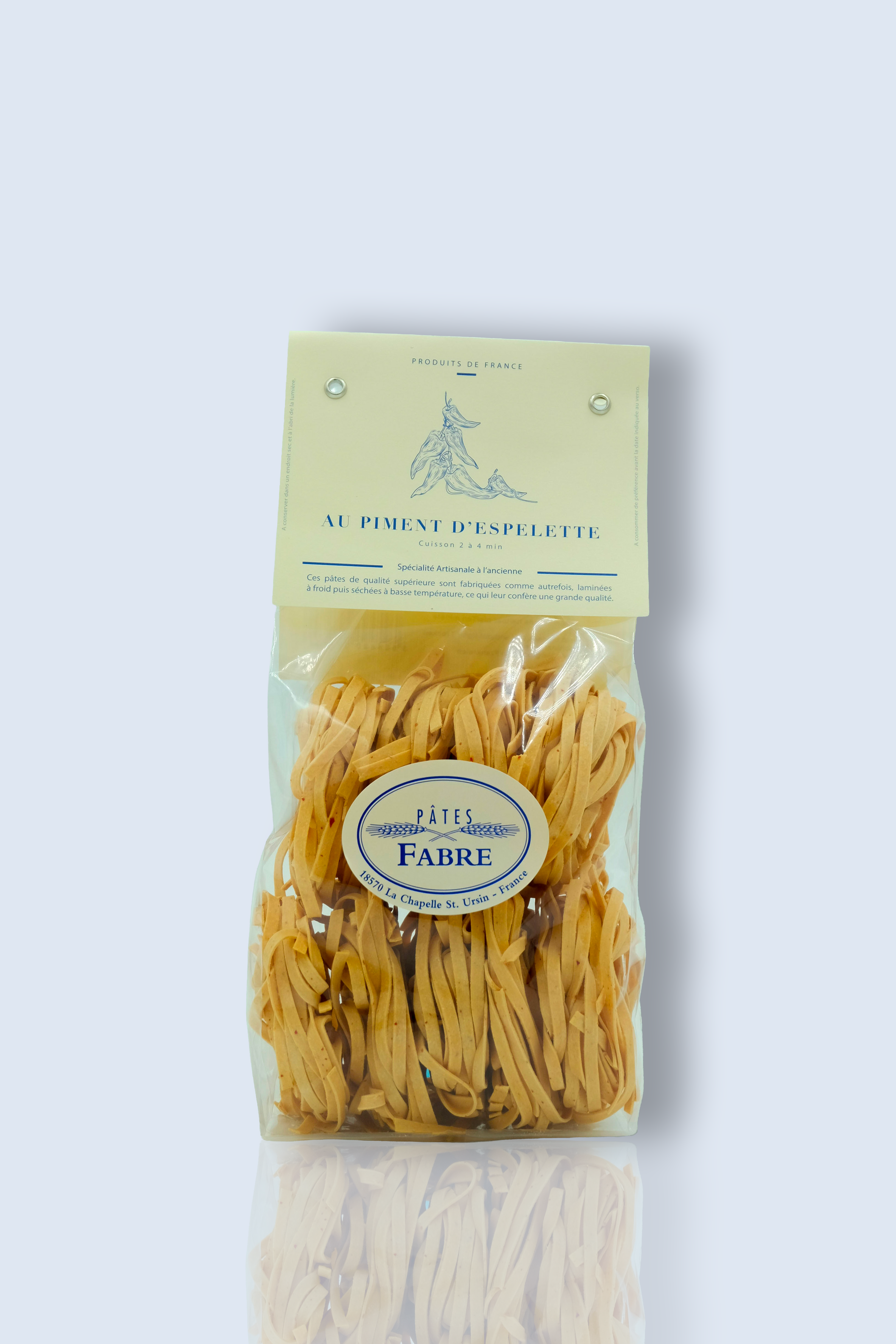 Pâtes - Tagliatelle Piment d'espelette
