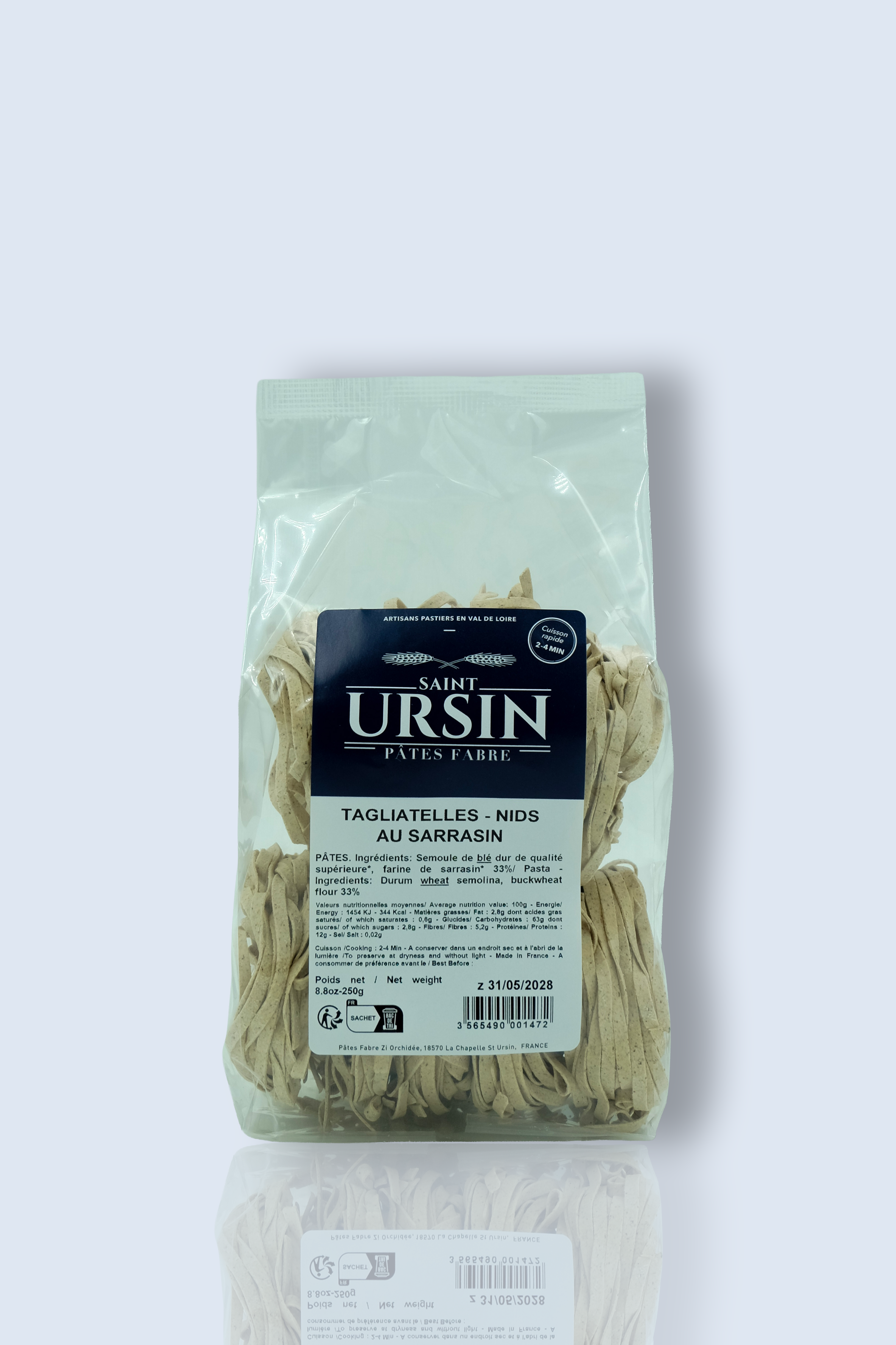 Pâtes - Tagliatelles Nids au Sarrasin