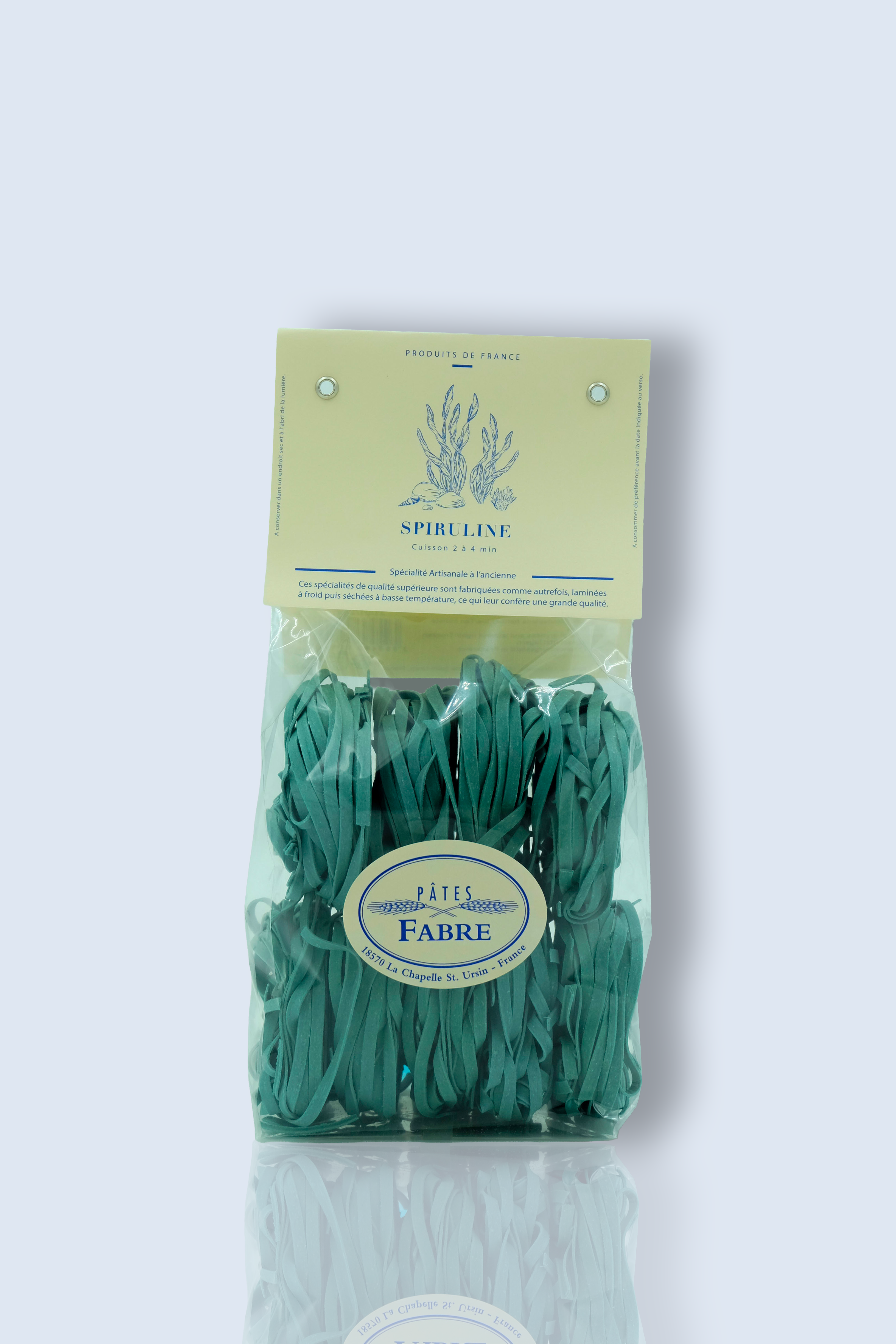 Pâtes - Tagliatelle Algue Spiruline