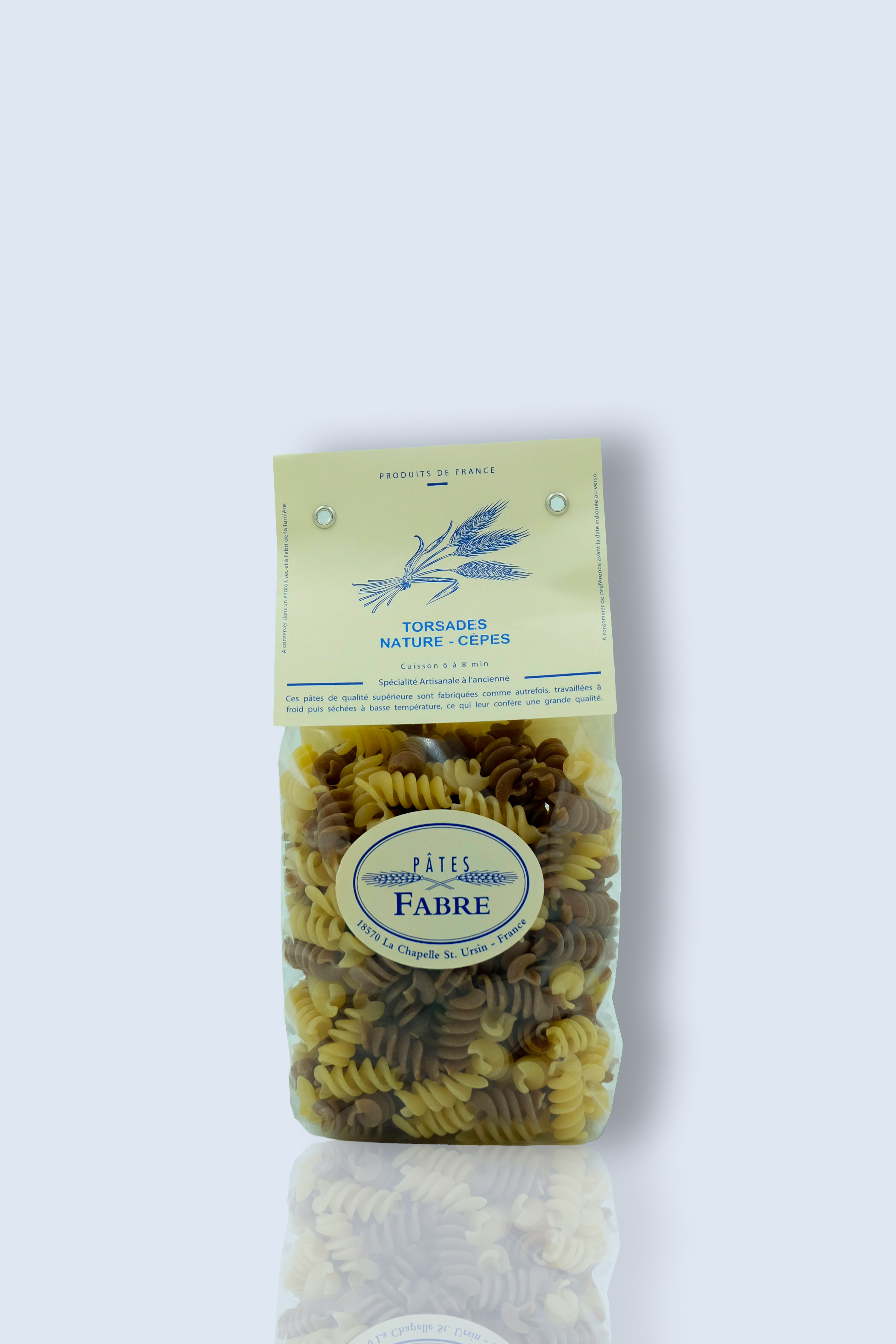 Pâtes - Torsade Nature & Cepes-Bolets