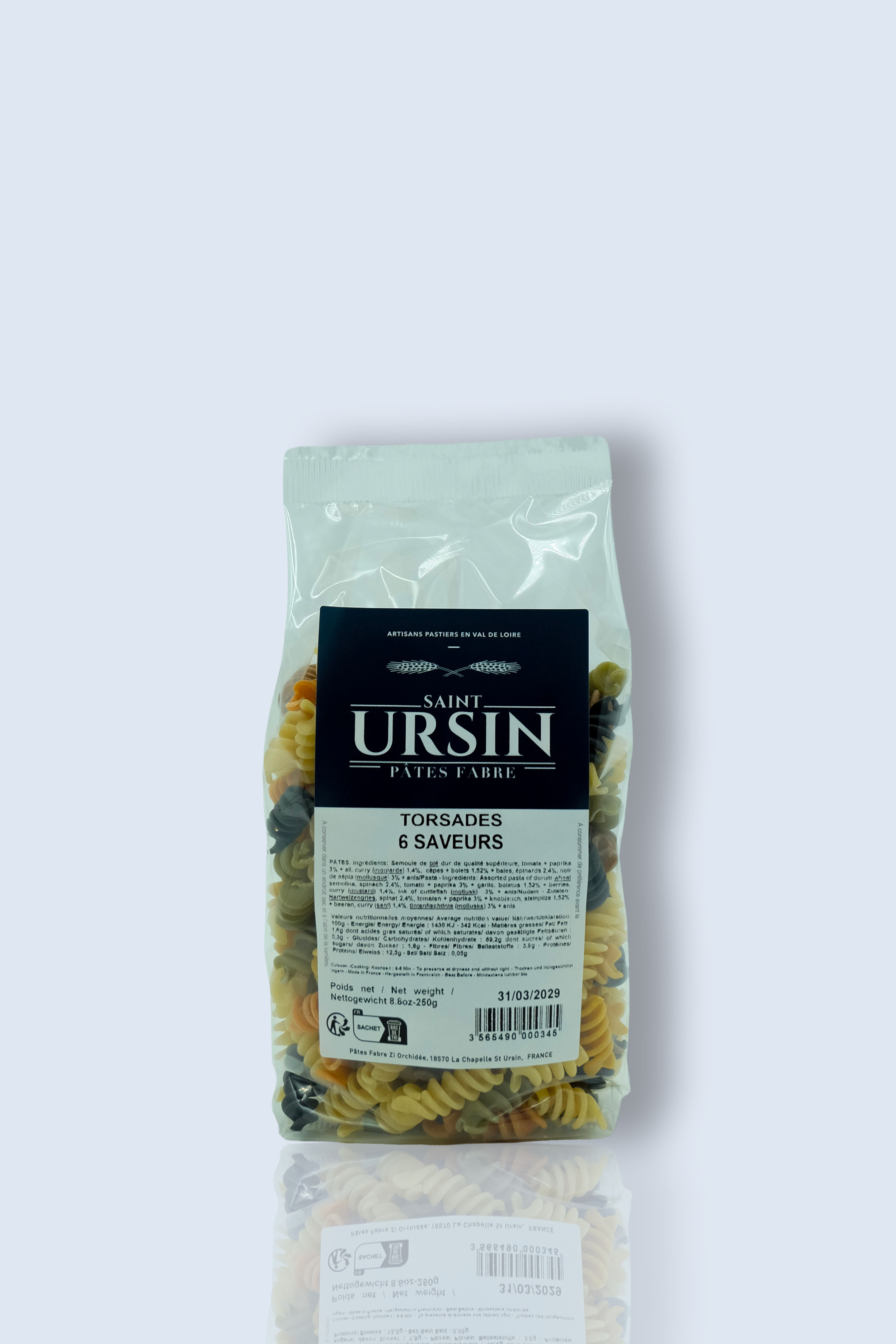 Pâtes - Torsade 6 Saveurs