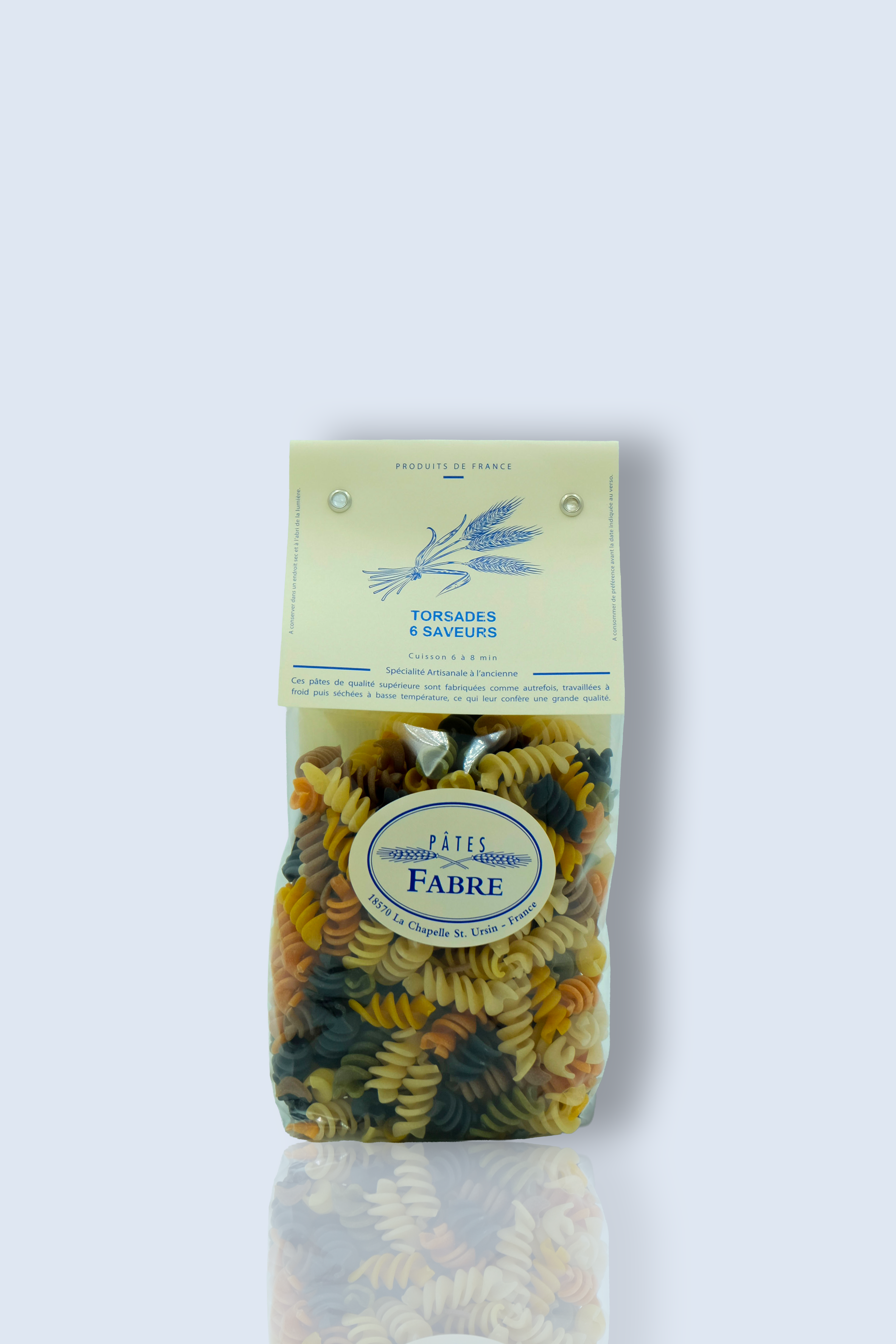 Pâtes - Torsade 6 Saveurs