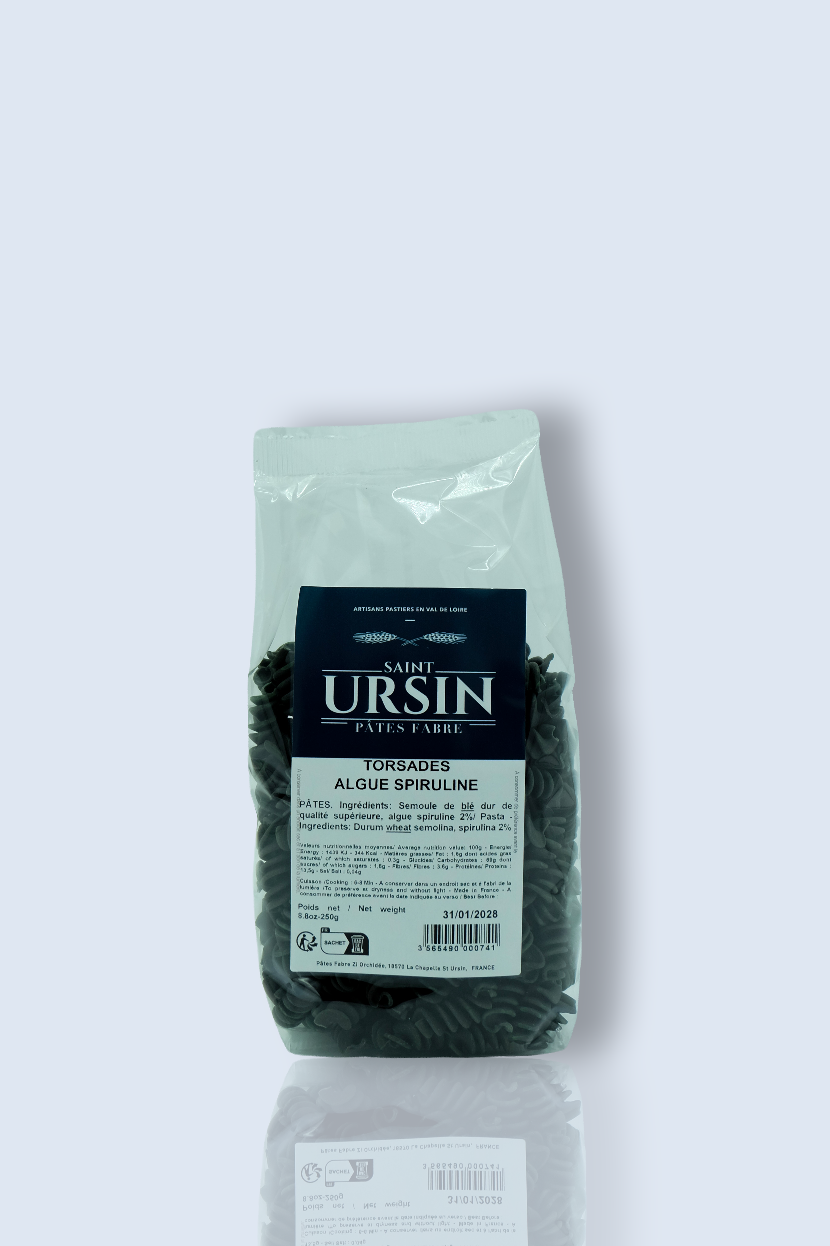 Pâtes - Torsade à l'Algue Spiruline