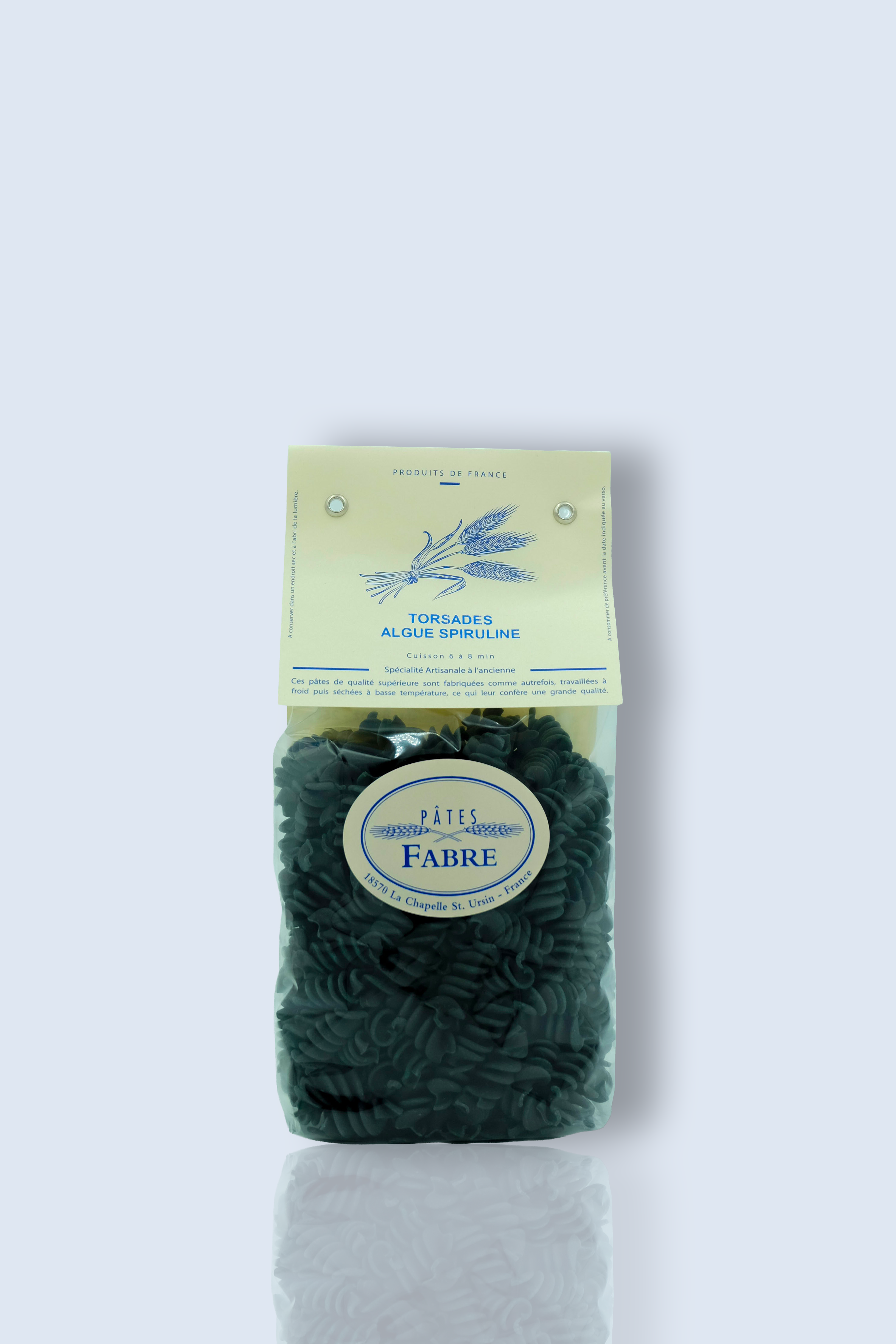 Pâtes - Torsade à l'Algue Spiruline