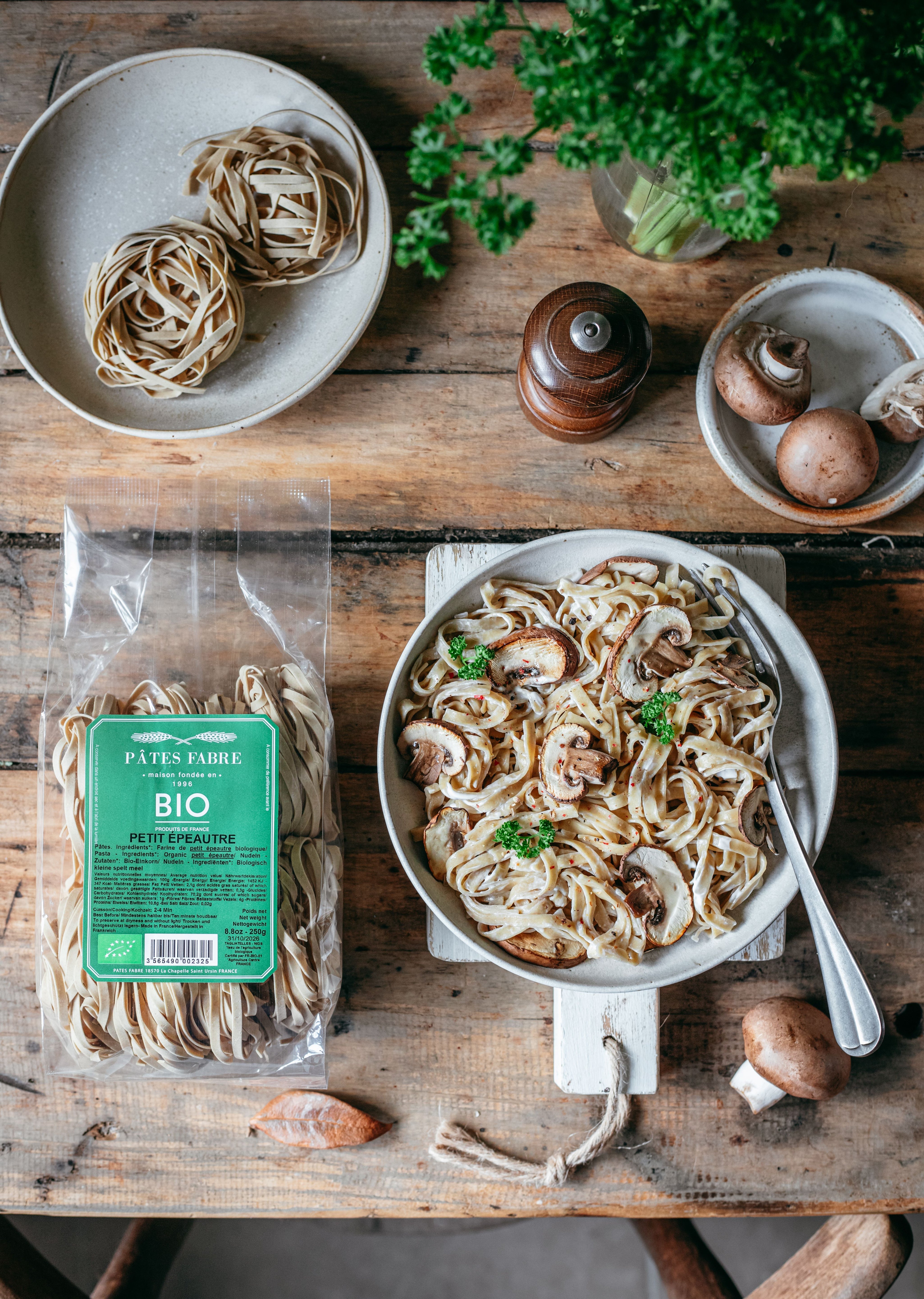 Pâtes BIO - Tagliatelle de Petit Epeautre